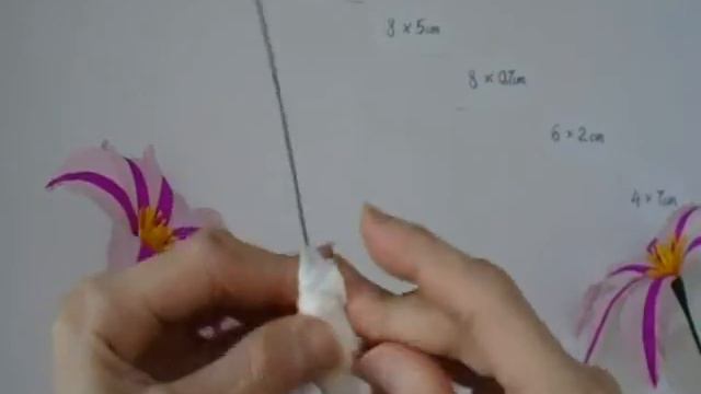 How To Make Clematis Flower From Crepe Paper смотреть онлайн