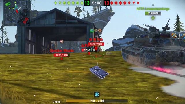 Chieftain - 10.8 K Damage In Uprising Mode Gameplay - WoT Blitz World Of Tanks Mobile Halloween смотреть онлайн
