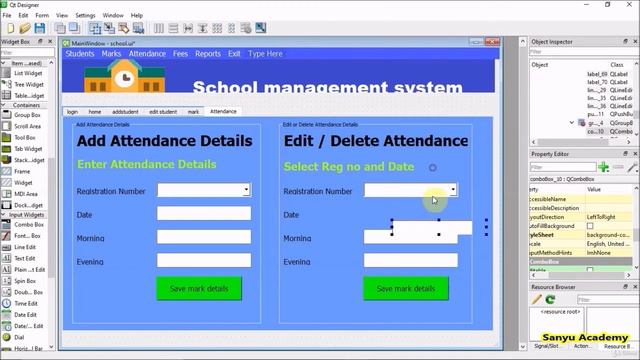 15. Build Complete School Management Software | Python PyQt5 SQL смотреть онлайн