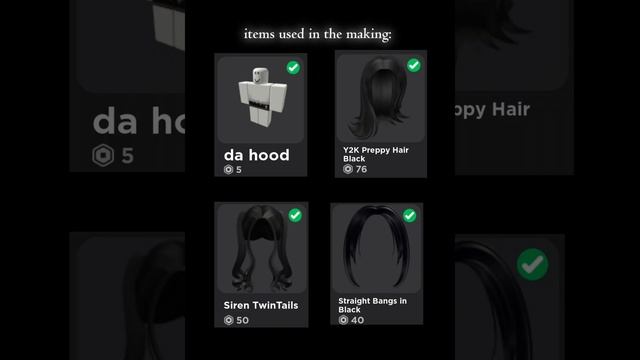 making a avatar based on the style i land on (r6) #roblox #shorts #viral смотреть онлайн