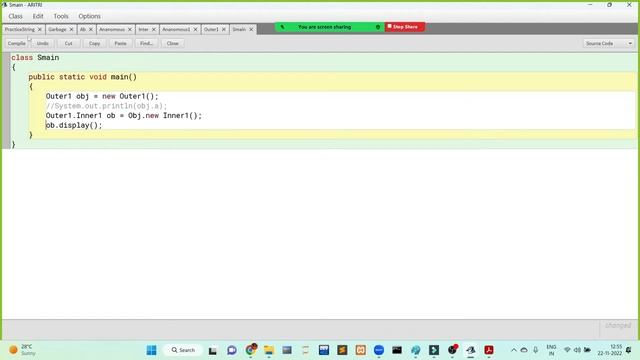 STATIC AND NON STATIC INNER CLASS IN JAVA WITH PRACTICAL IMPLEMENTATION (BENGALI) смотреть онлайн