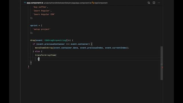 4. Angular CDK Crash Course. Transfer data between lists смотреть онлайн