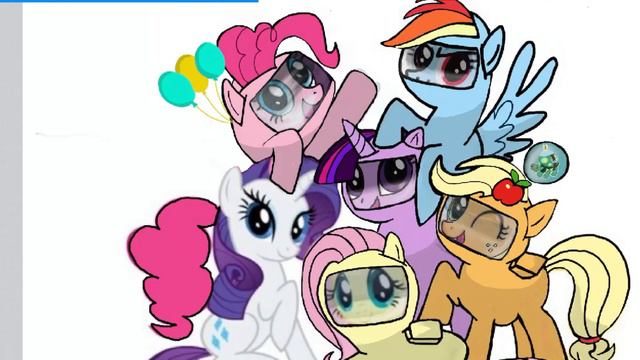 Among Us My Little Pony Style смотреть онлайн