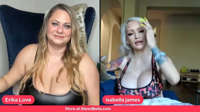 TitTok Live! Interview With Isabella James The Spritual Bimbo