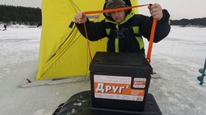 Обзор ящики для зимней рыбалки ДРУГ-2. Как есть, плюсы и минусы.