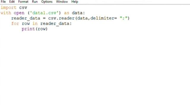 how to import csv in python смотреть онлайн