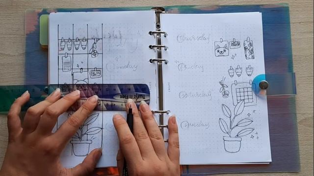 10 ИДЕЙ оформения ежедневника на лето/ Bullet Journal
