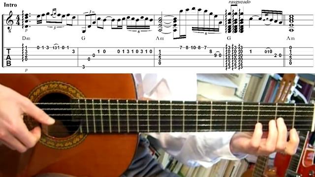 Spanish Guitar - Toni Braxton (Guitar lesson) смотреть онлайн