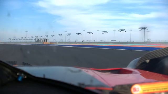 Onboard the #51 LIVE race action at QATAR 1812KM | Ferrari Hypercar смотреть онлайн