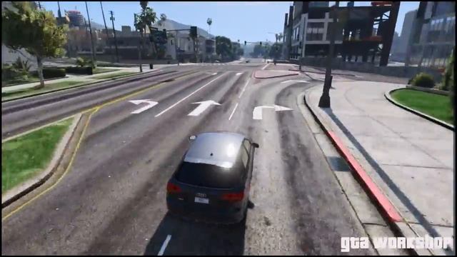 GTA 5 MOD | Audi RS3 Vs VW Golf R - MK7 | Showcase & Drive | ENB PC - 60 FPS New