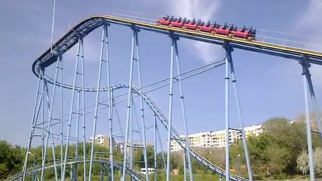 Амерканские горки в Самаре. смотреть онлайн