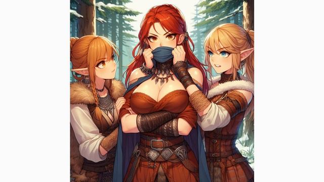 ASMR Story - Barbarian Woman is kidnapped by Elves [chloroform] [tied up] [gagged] смотреть онлайн