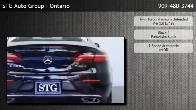 2018 Mercedes-Benz E 400 4MATIC?? - Ontario, CA смотреть онлайн