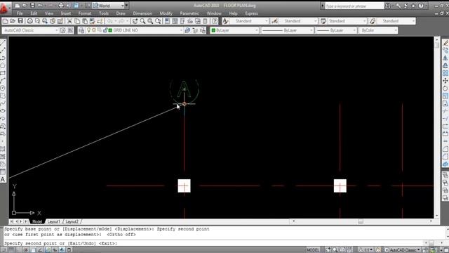 How To Draw RCC Column Layout Plan In AutoCAD || Structural Drawing