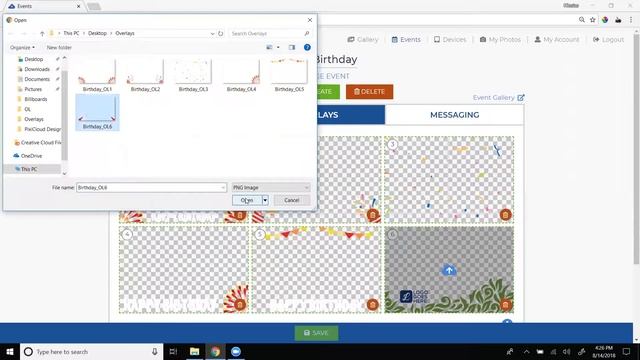 PixiCloud Tutorial: Creating An Event - Step 2 Overlays смотреть онлайн