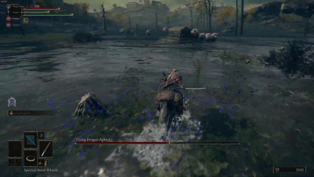 Flying Dragon Agheel ( Elden Ring ) Horseback + Katana (980ti + i510400) смотреть онлайн