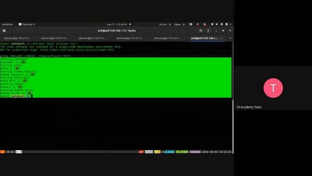 B6 W7 D3 Tutorial - Creating and Setting up a Kafka Cluster смотреть онлайн