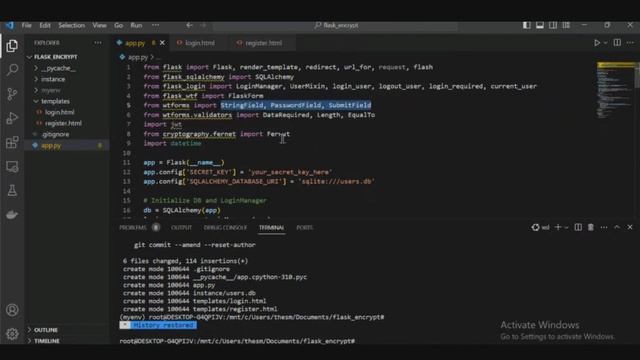 Step-by-Step Guide: Flask Authentication System with Encryption ?? (PART 1) смотреть онлайн