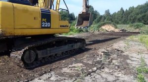 экскаватор в деле.