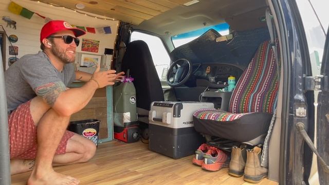 $4k Ford Econoline Van Build || Full Time Living || 3 + Years смотреть онлайн