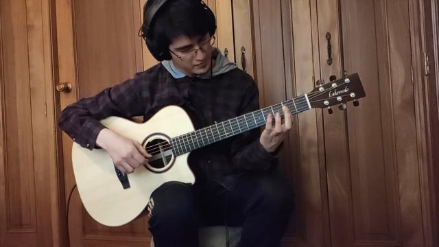 One More Light | Linkin Park | Acoustic-Electric Guitar Cover + TAB смотреть онлайн