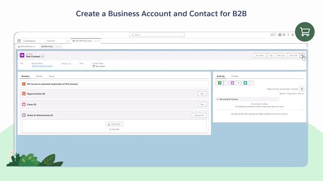 Ch. 3 Create Business Account and Contact for B2B | Onboarding Journey смотреть онлайн