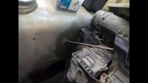 Снятие, установка, замена радиатора, интеркуллера MAN TGA