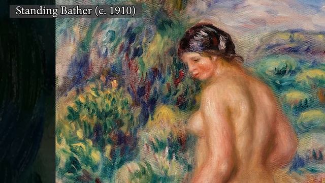 The BATHERS of RENOIR – Pierre-Auguste Renoir Artworks (HD) смотреть онлайн