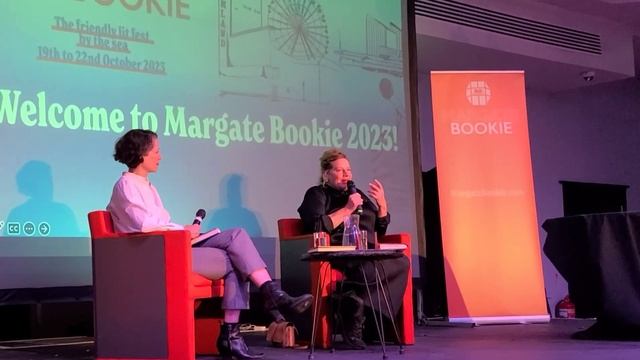 Margate Bookie 2023: August Blue author Deborah Levy in conversation with Gaby Wood #books смотреть онлайн