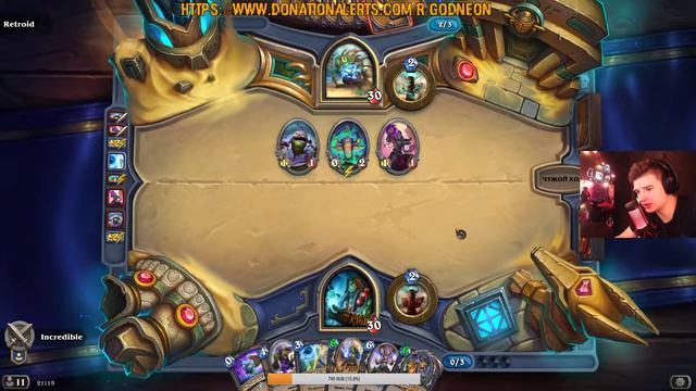 Hearthstone! ДПС! Дуэль Против Стримера смотреть онлайн
