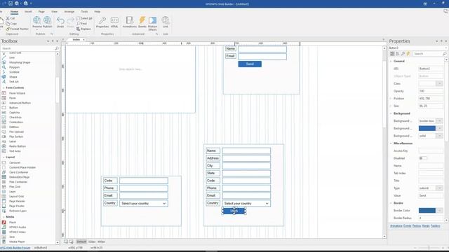 How to create step by step process with Tabs in Web Builder 16 смотреть онлайн