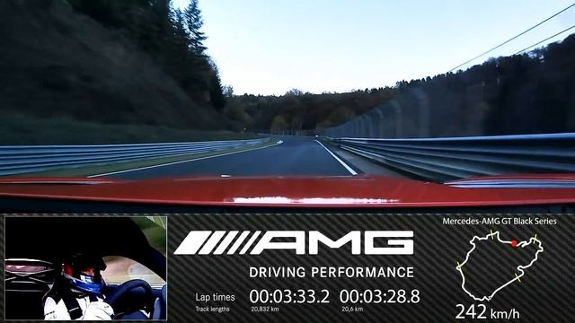Record Lap – Mercedes-AMG GT Black Series on the Nürburgring Nordschleife смотреть онлайн