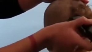 Beautiful lady headshave || Shave the female barber's hair off || Bald & Gorgeous!!