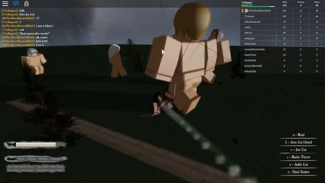 Titan Shifter Showcase Attack On Titan: Last Breath (Roblox)