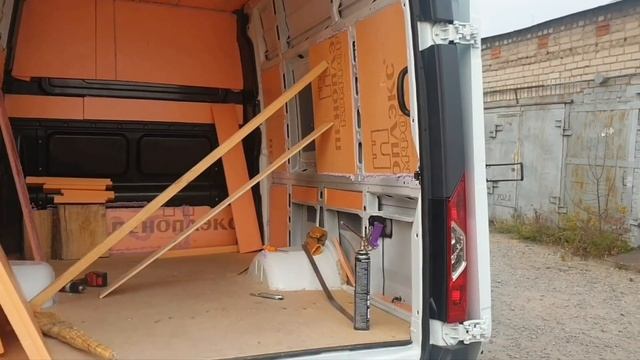 2 часть ремонта Газели Некст обшивка жестью для мяса. смотреть онлайн