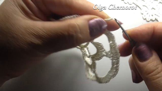 Crochet motif patterns for tablecloth part 1 Мотив для скатерти Часть1 смотреть онлайн