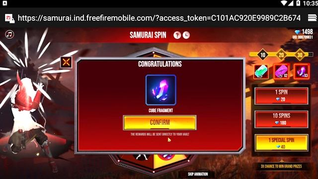 Samurai event Free Fire || Free Fire New Event Bangladesh Server . смотреть онлайн