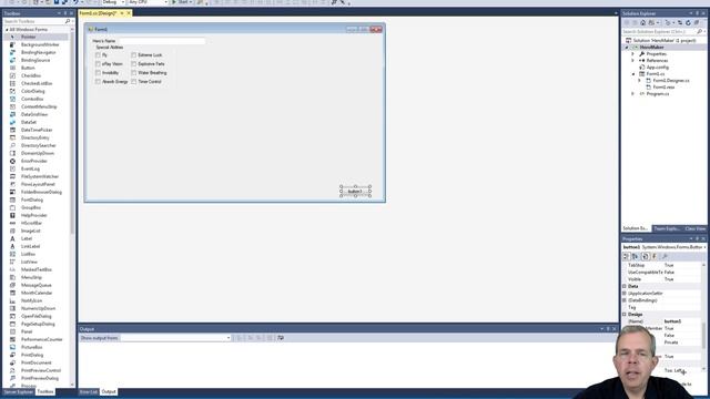 C# avatar maker app 01 How to use checkboxes tutorial смотреть онлайн