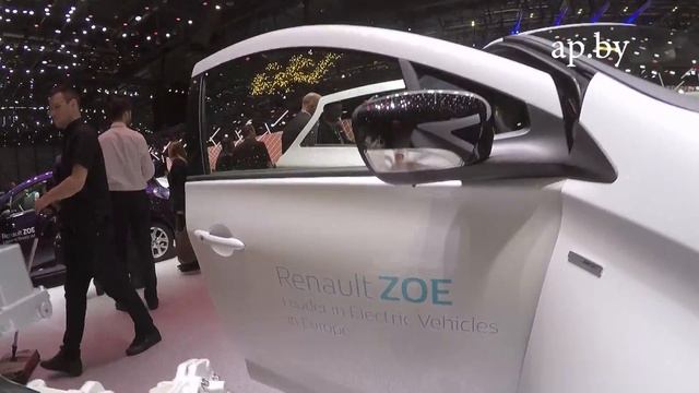 Renault EZ-GO ZOE world premiere: Geneva Motor Show 2018 смотреть онлайн