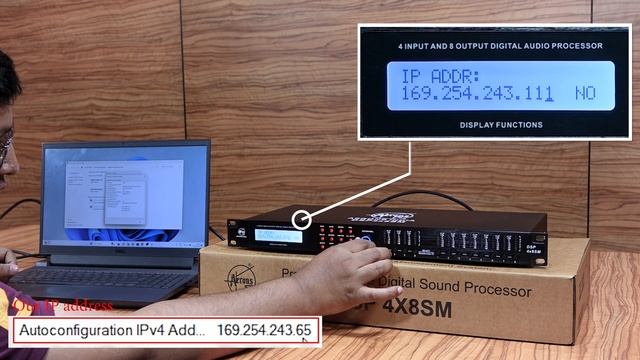 How to connect AERONS DSP 4X8SM with computer смотреть онлайн
