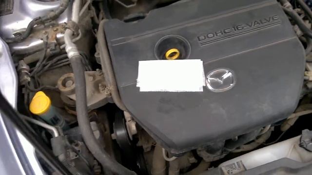 Как проверить уровень масла MAZDA6gh