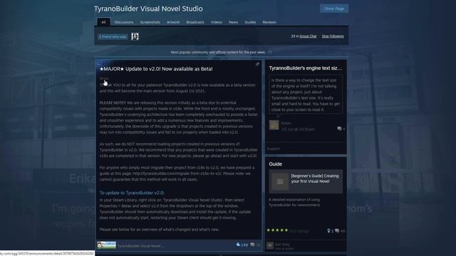 TyranoBuilder 2 - Using 3D models (friendly visual novel editor walkthrough) смотреть онлайн
