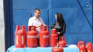 как заправить газовый баллон природным газом