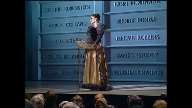 Audrey Hepburn (Cary Grant Tribute) - 1981 Kennedy Center Honors