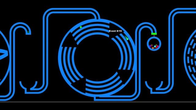 19 Elimination-19 times Elimination-Elimination marble race in algodoo смотреть онлайн