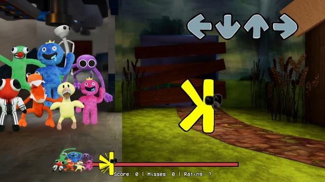 New Rainbow Friends But They are GIRL Pregnant (New Phases) ? FNF New Mod (Roblox Rainbow Friends) смотреть онлайн