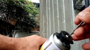 пистолет для пены не дует, простой способ ремонта