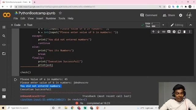 Day 7/10 Python Master Class - Sanjay - Pantech.ai | Pantech Solutions | Warriorsway смотреть онлайн