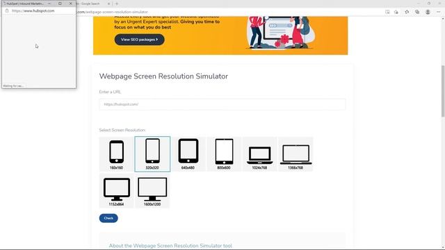 Webpage Screen Similator Checker Tool | SEO tool from Urgent Expert смотреть онлайн