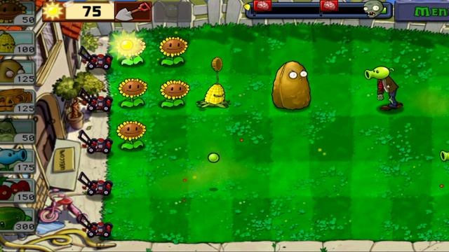 Plants vs Zombies - Mini Game смотреть онлайн